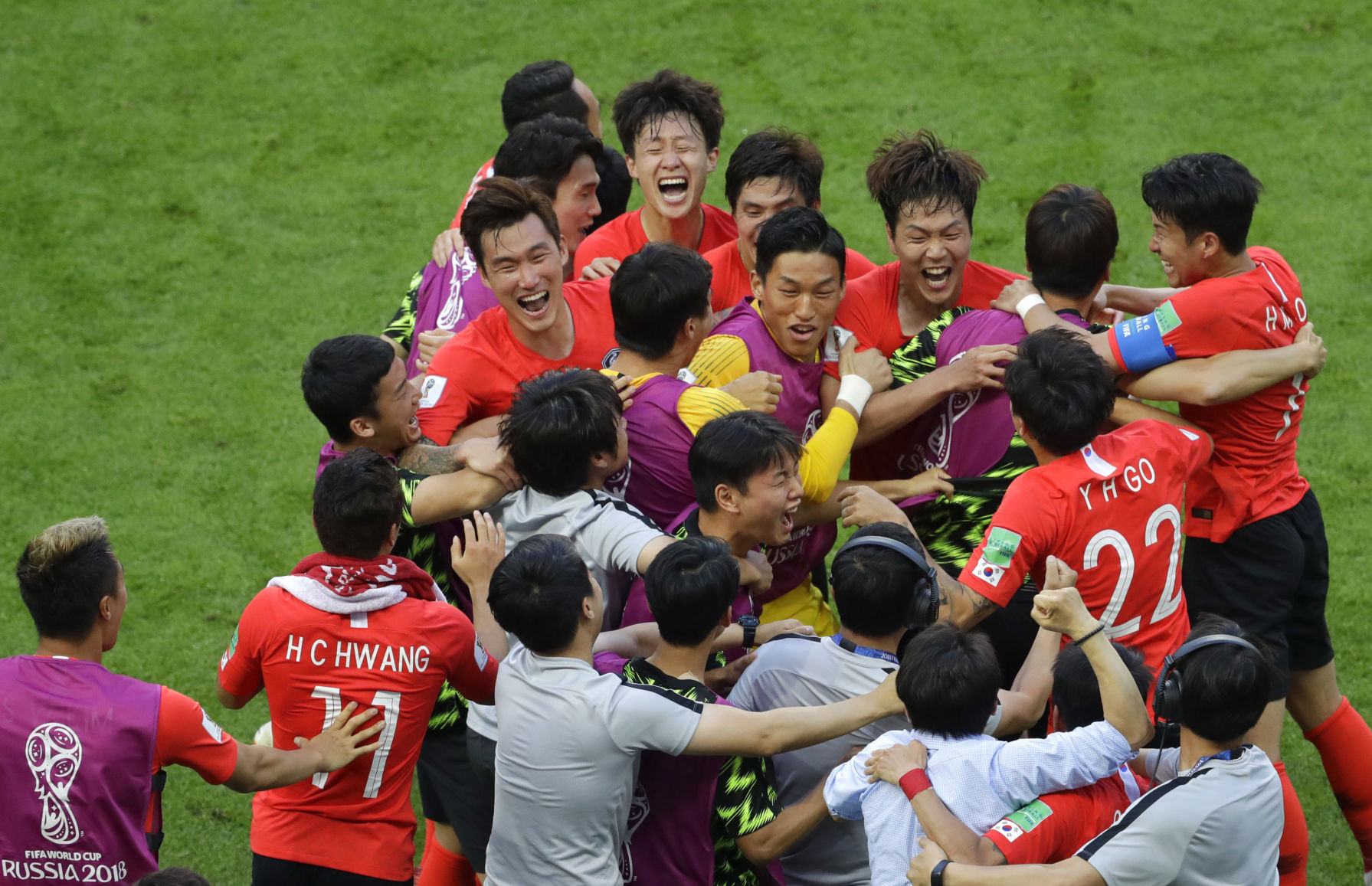 South Korea celebrates